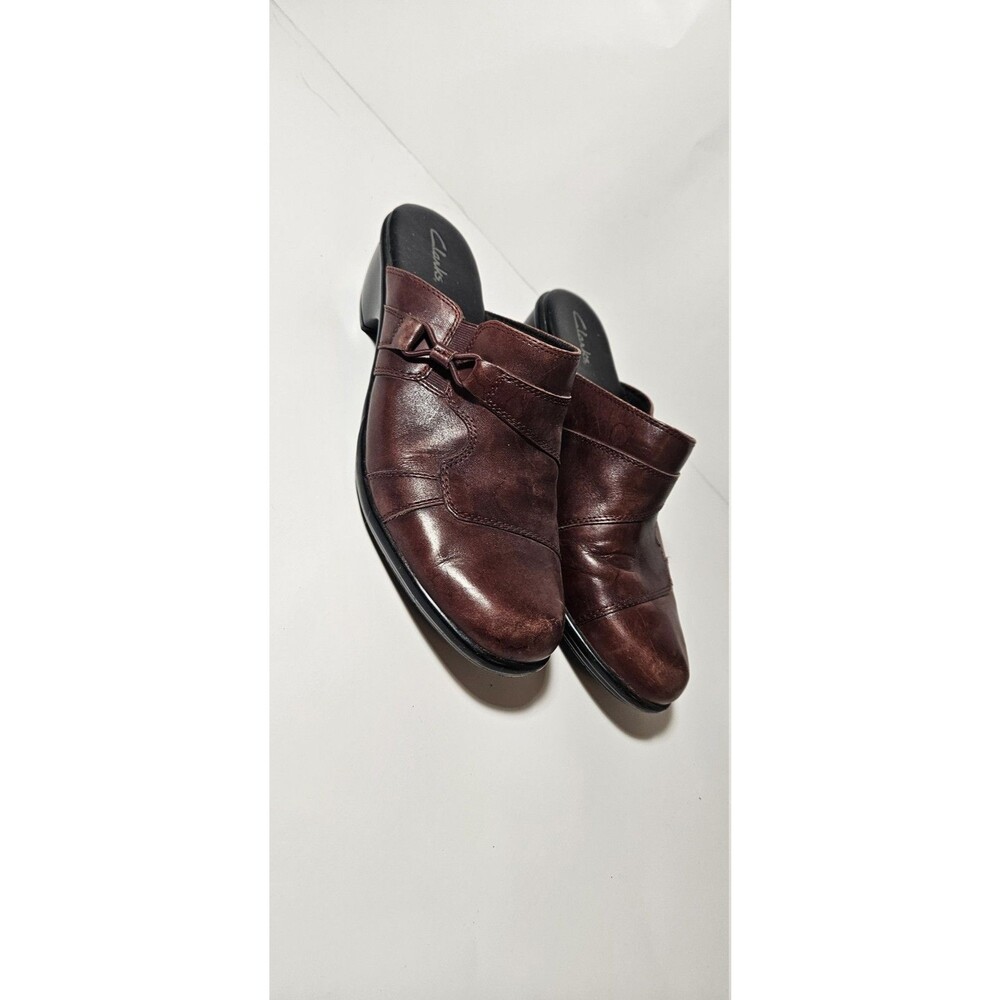 Clarks Burgundy Ankle Boot Burgundy/Wine Size 9M 80454